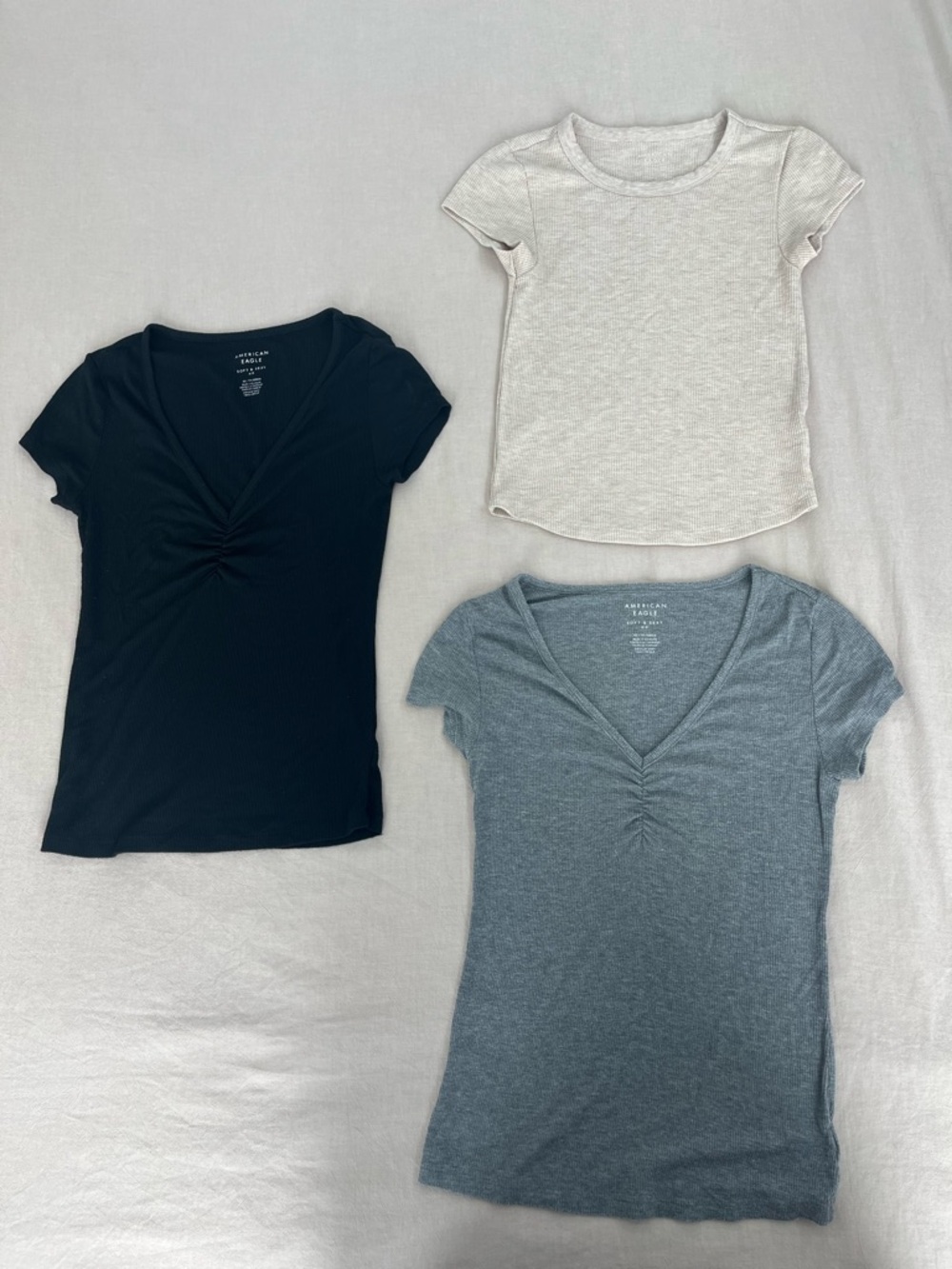 American Eagle Soft & Sexy T-Shirt Basics Set - Size XS